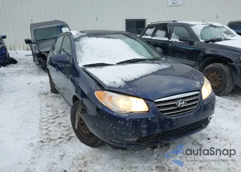 2007 Hyundai Elantra Gls/Limited/Se z USA, uszkodzony, nr VIN KMHDU46D37U090881